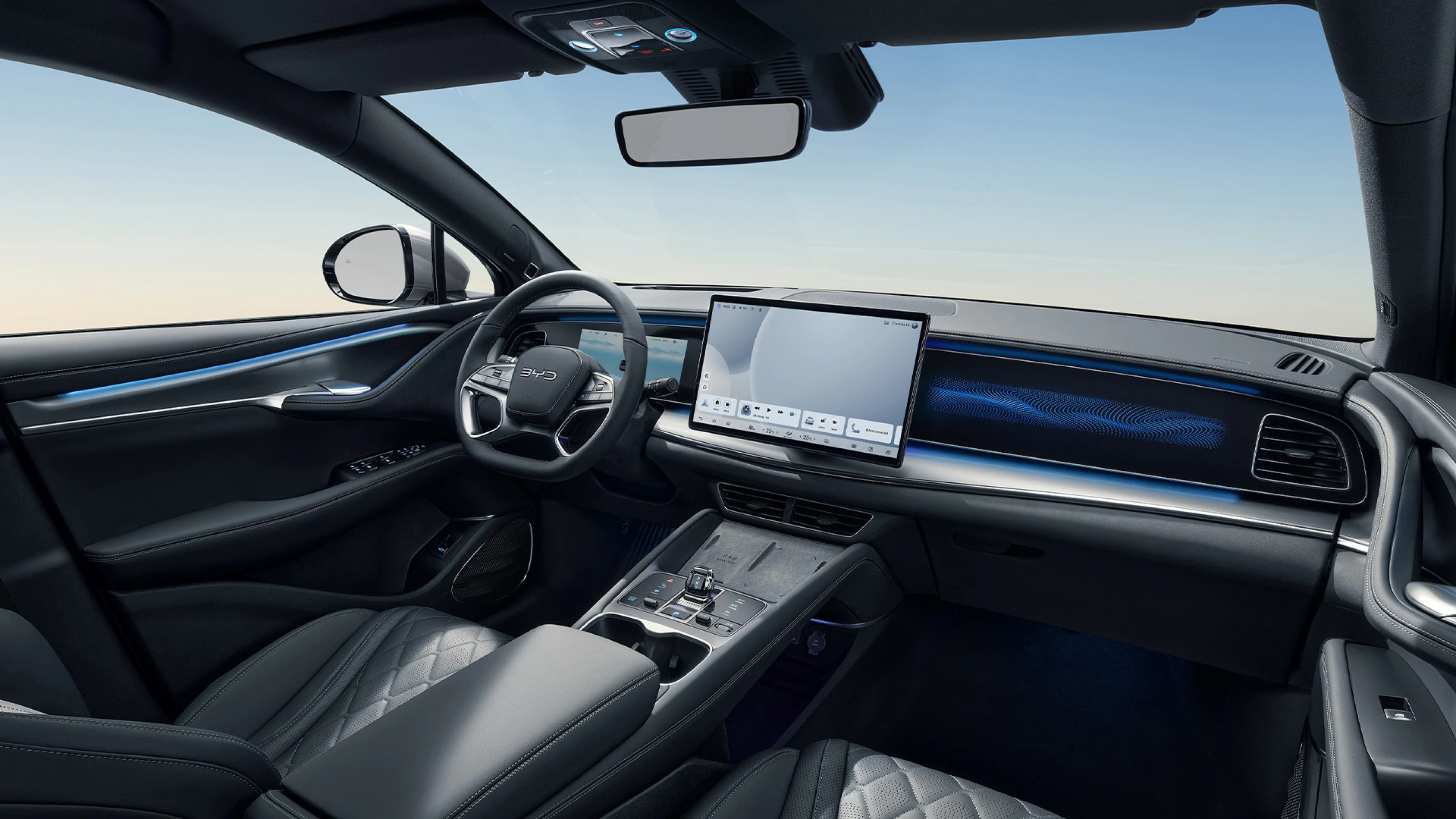 Intelligent Rotating Infotainment Display